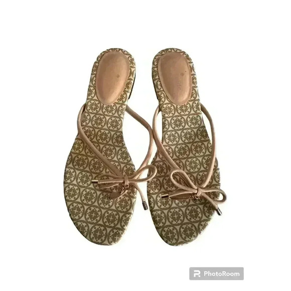 Kate Spade Pink and Cream Sandals - Picture 10 of 12